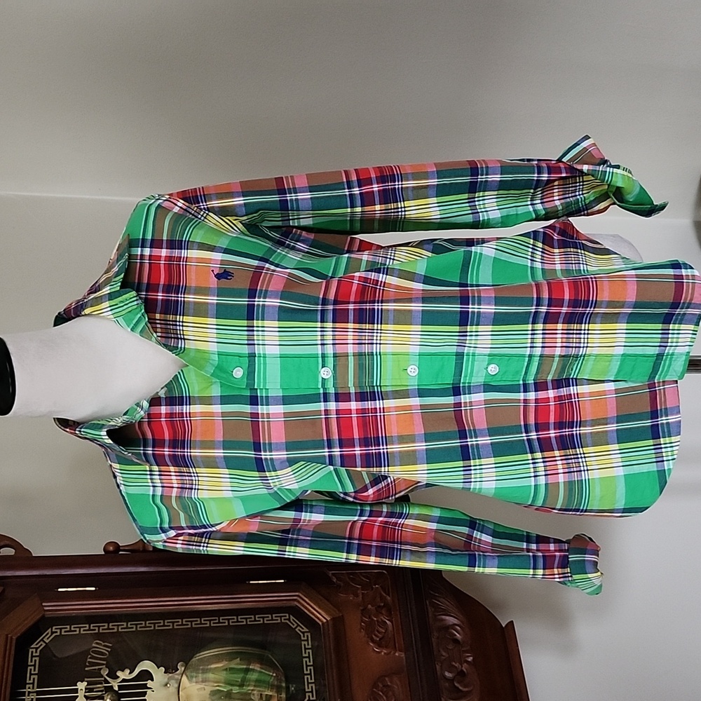Ralph Lauren Multicolor Plaid Button-Down Shirt